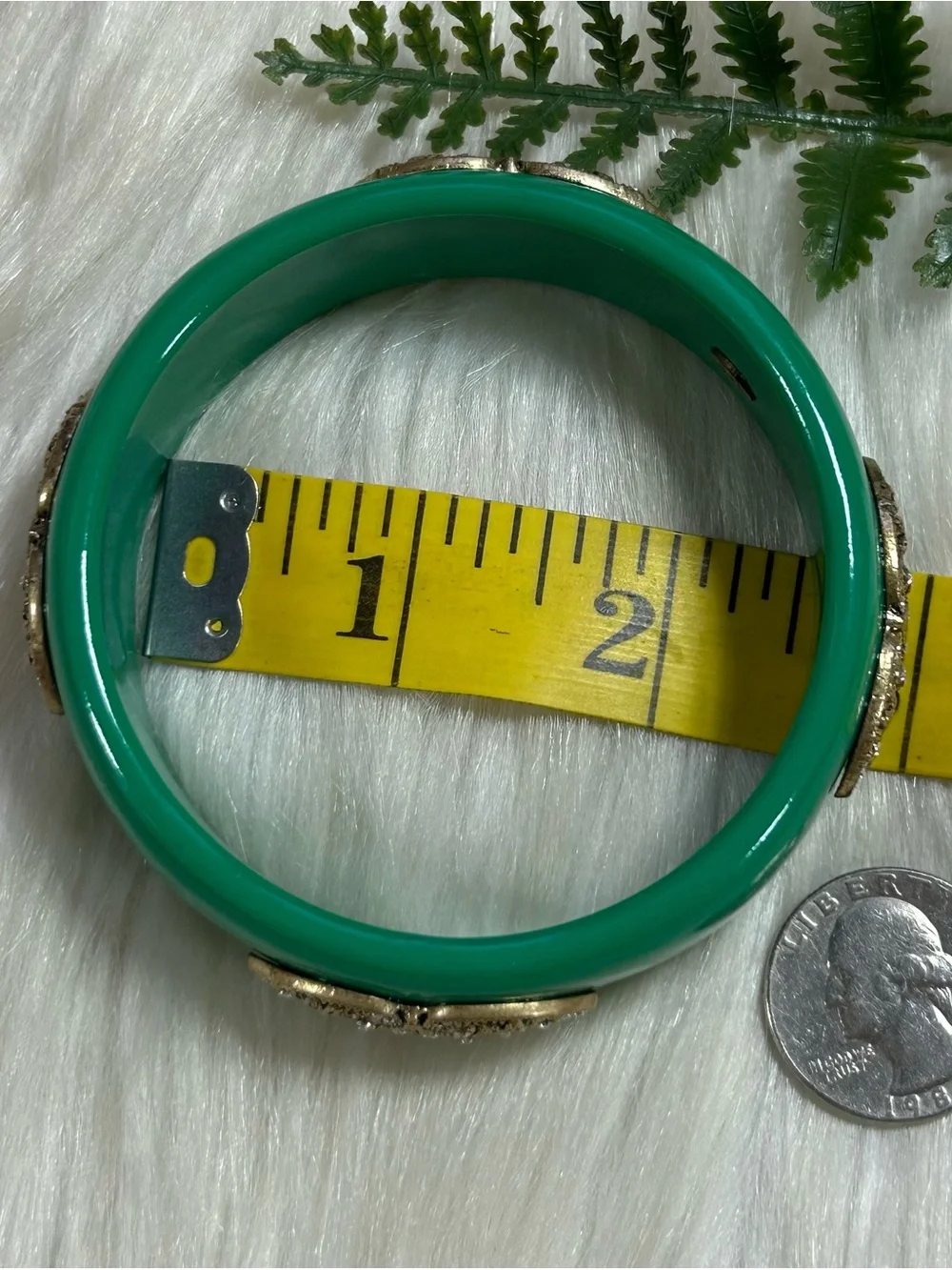 Premier Designs faceted rhinestones bangle bracelet